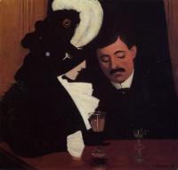 Felix Vallotton - At the Cafe, The Provincial